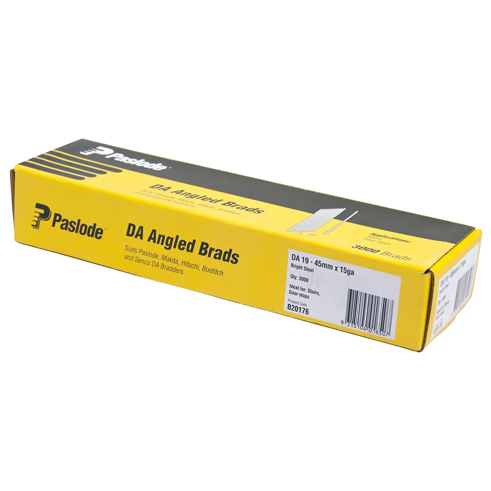 PASLODE 45mm Angled Nail Fastener 3000 Pack B20176