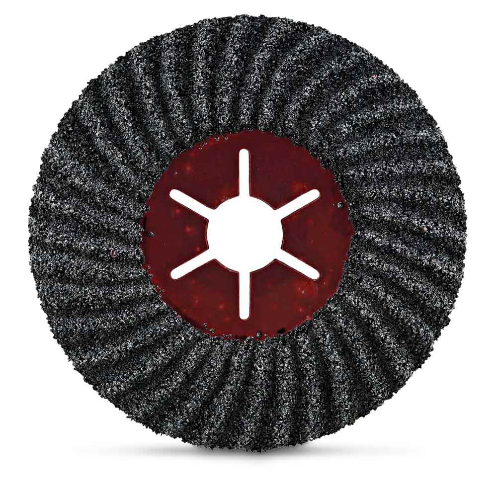 FLEXOVIT 125mm 36-Grit Semi-Flexible Grinding Disc - ZEC SEMIFLEX