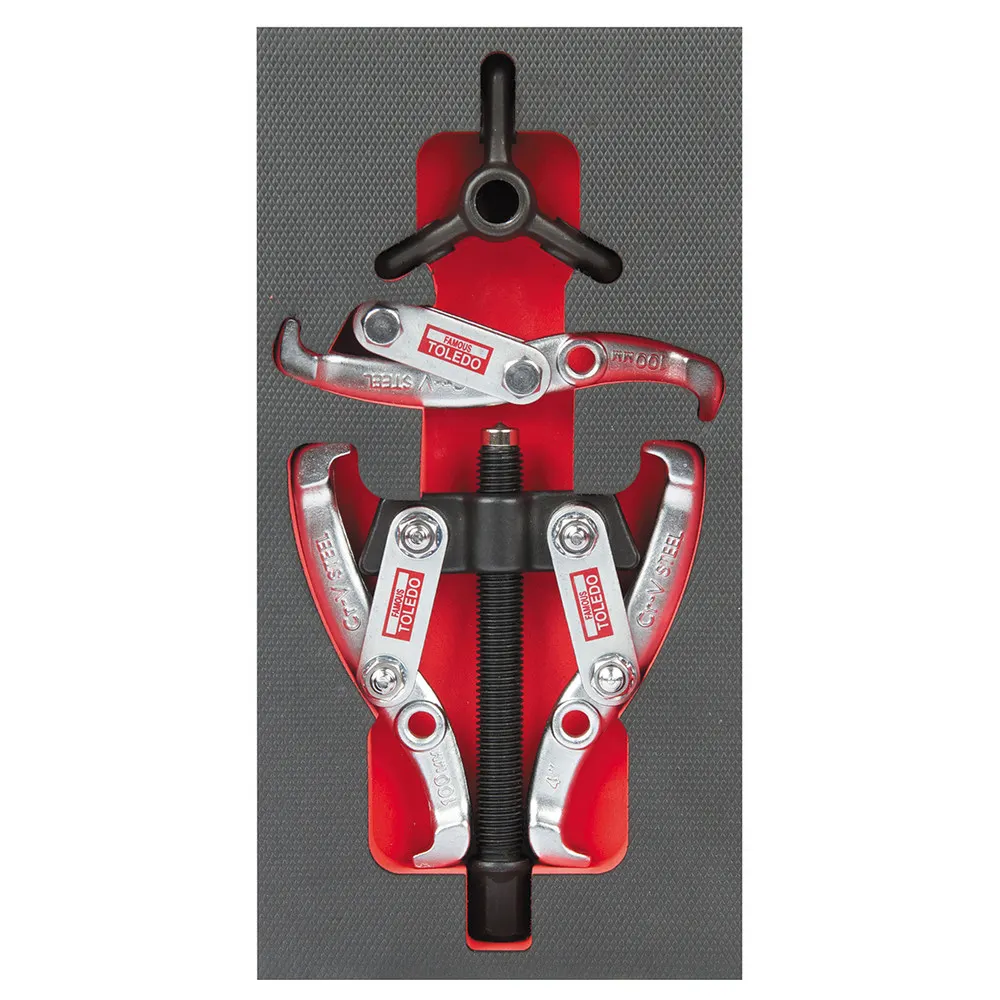 TOLEDO 100mm Twin & Triple Leg Mechanical Puller Set 224040