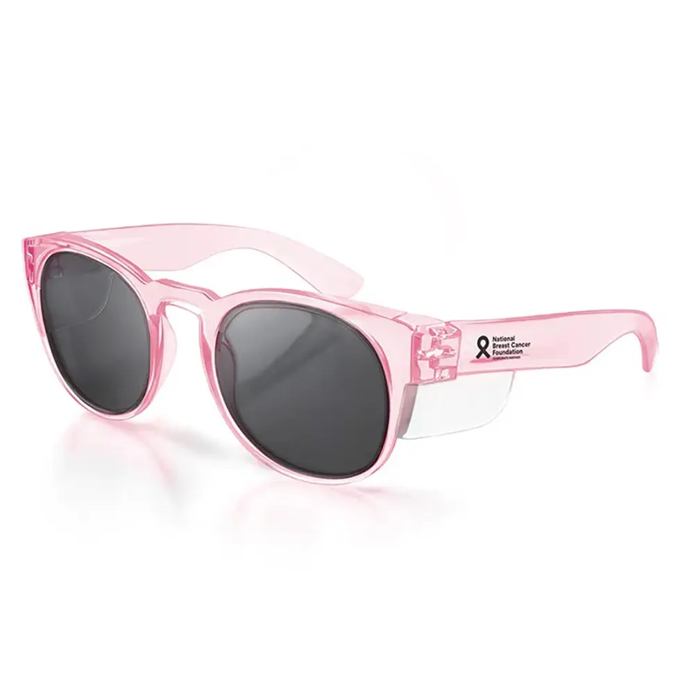 SAFESTYLE Cruisers Pink Frame Polarised UV400 Lens Safety Glasses CRPP100