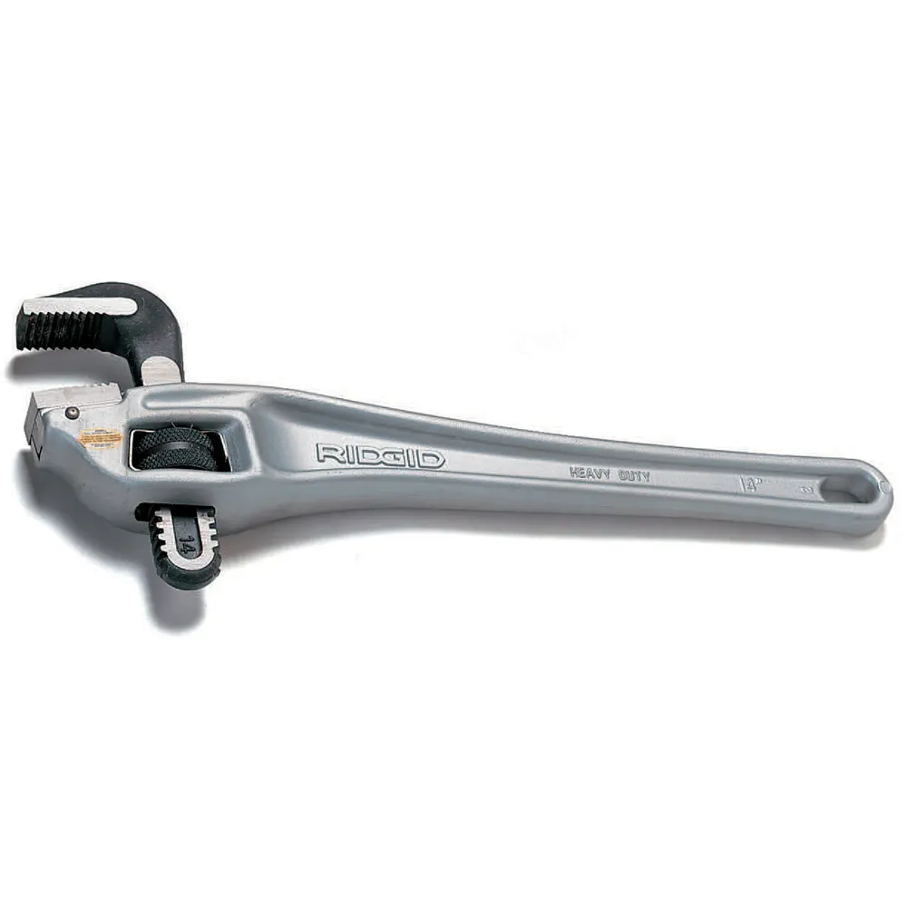 RIDGID Offset Aluminium Pipe Wrench 450mm 65mm Capacity 31125