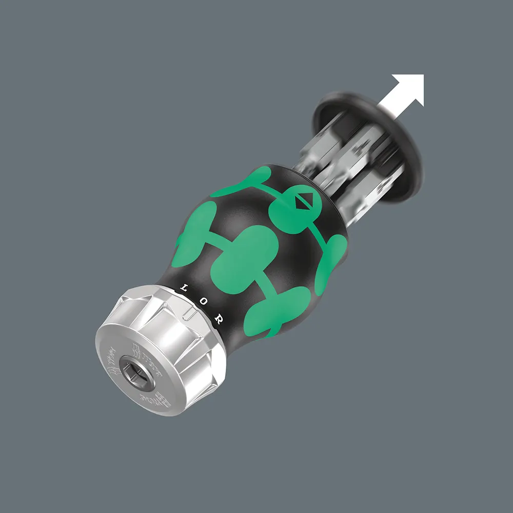 WERA Kraftform Kompakt Stubby magazine RA 3 - 6 Piece WER008885
