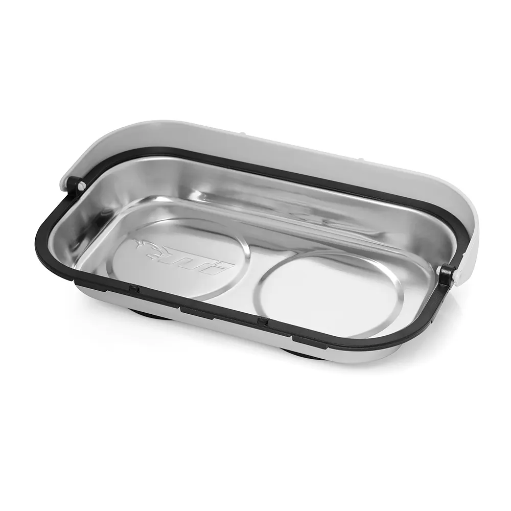 TTI 240x140mm Oblong Magnetic Parts Tray w/ Catch TWGMO231