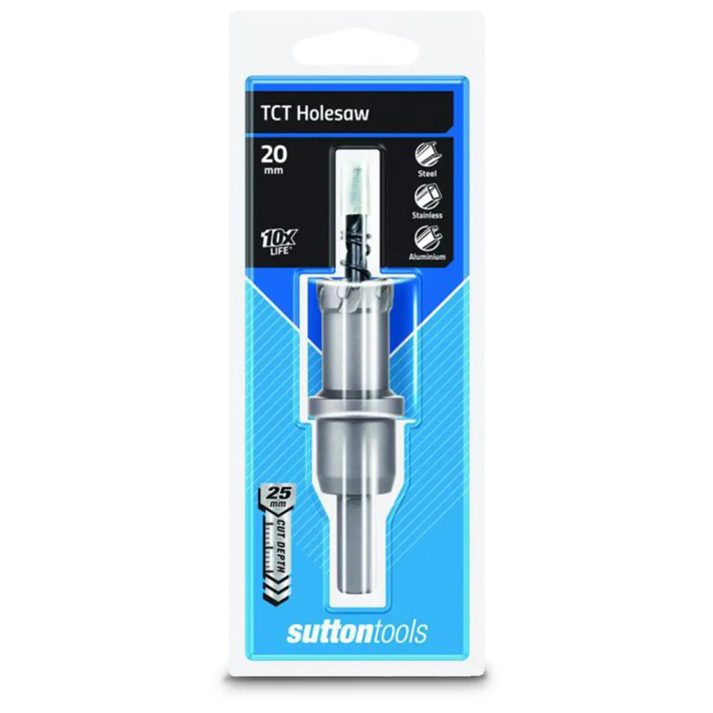 SUTTON 20 x 25mm TCT Holesaw for Metal