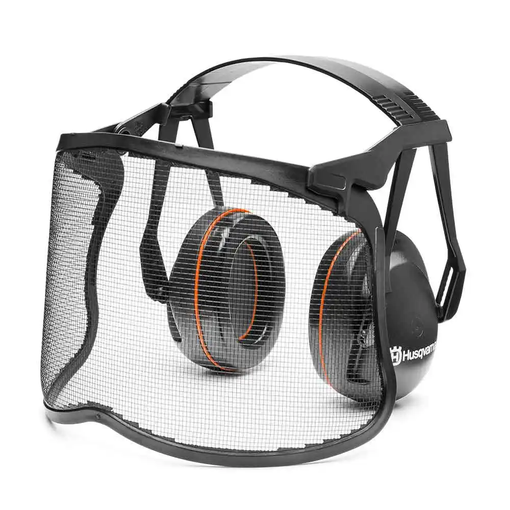 HUSQVARNA Garden Mesh Visor With Earmuffs 505665361