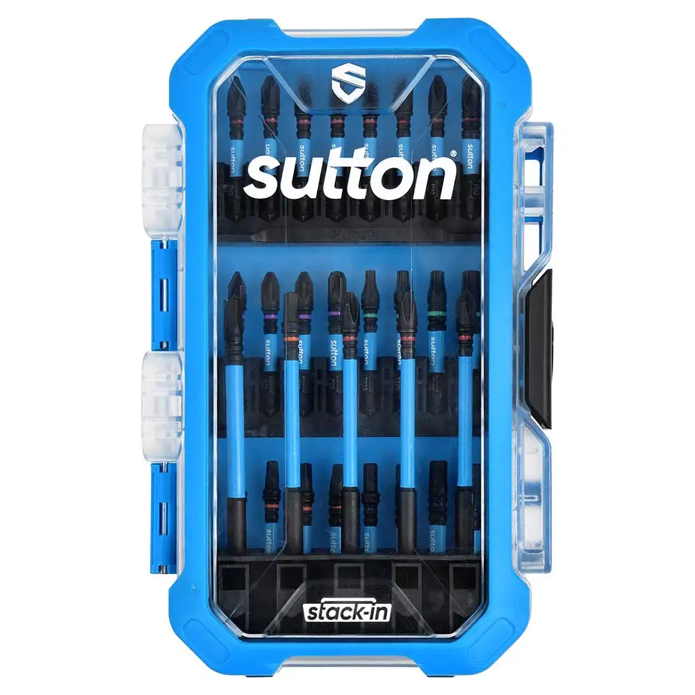 SUTTON Supator Impact Screwdriver Bit Set Stack-In - 29 Piece S250S29A