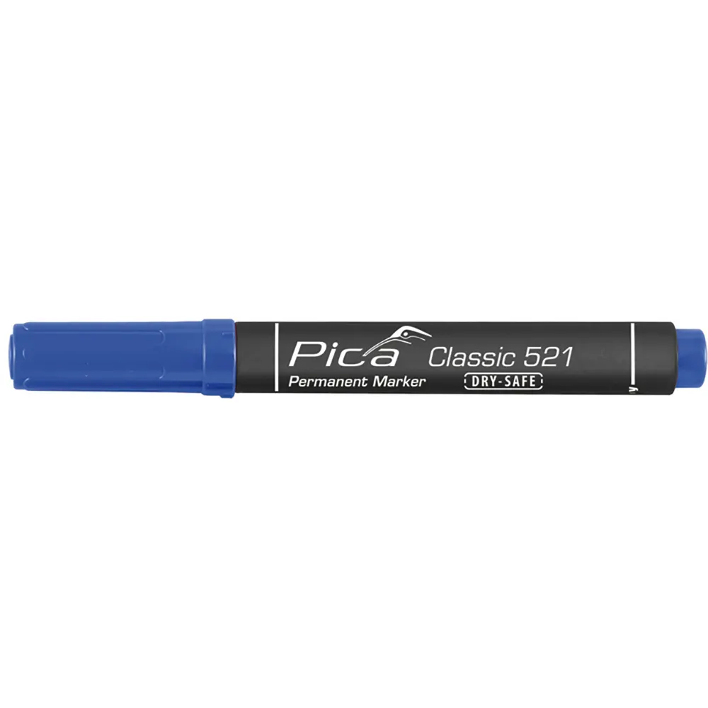 PICA Classic Permanent Marker Chisel Tip Blue 52141SB