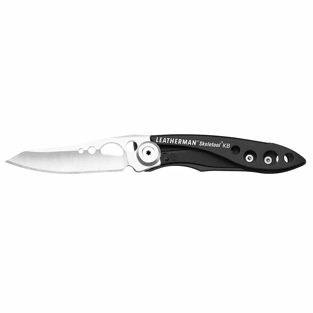 LEATHERMAN Skeletool KB Folding Pocket Knife with Clip 420HC S/S Blade YL832423