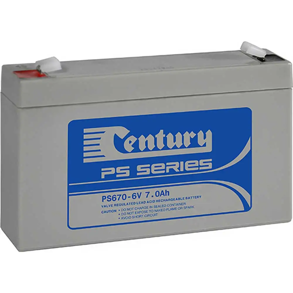 CENTURY PS (VRLA) 6V 7Ah PS670 VRLA Car Battery 170021