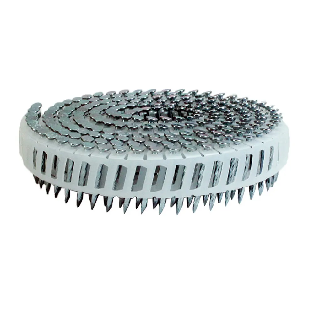 AIRCO FAP Series Coil Nail - Hardened Screw Shank Electro Galvanised - 27mm Box of 6000 YF27250