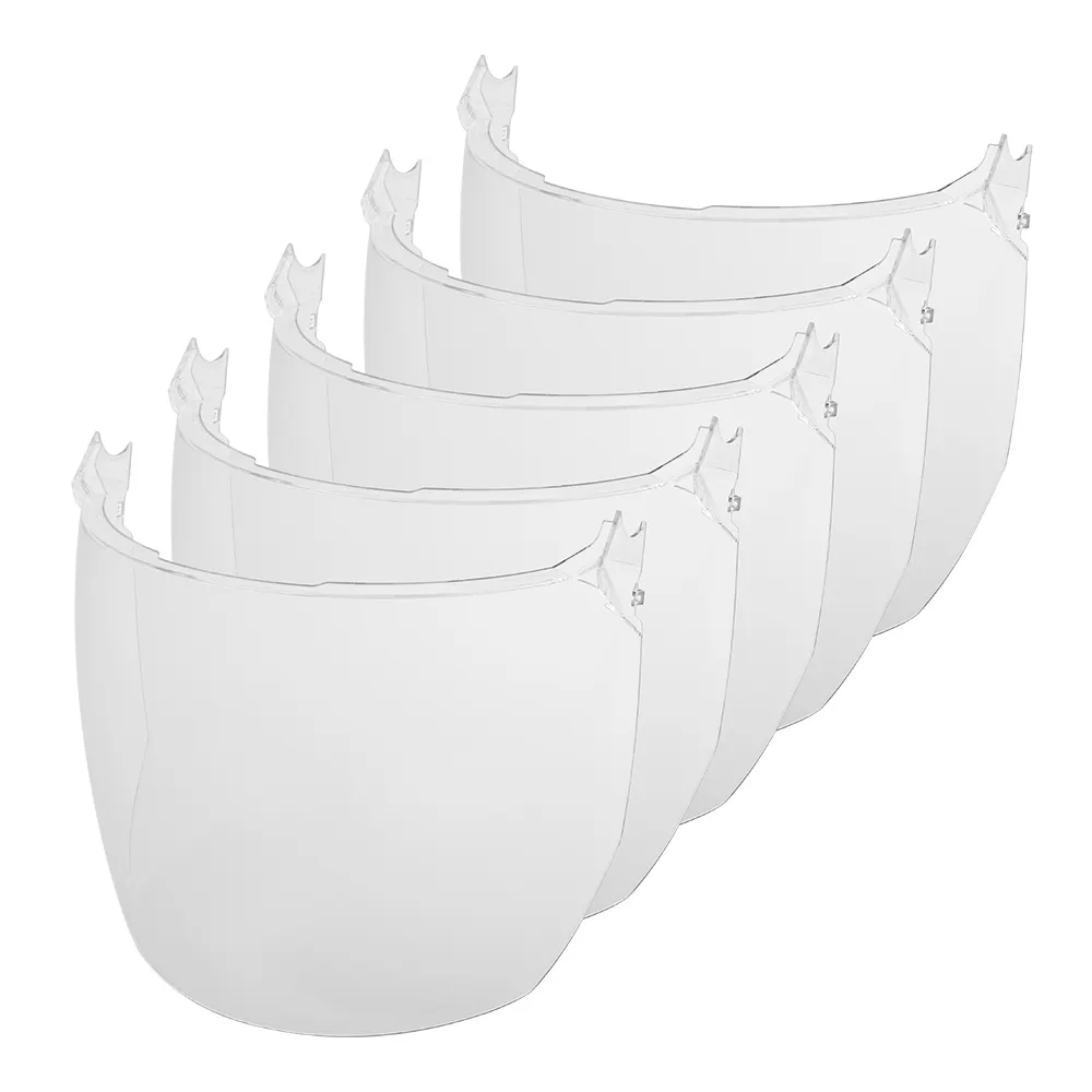 MILWAUKEE BOLT Face Shield Universal Clear Replacement - 5 Pack 48731440A