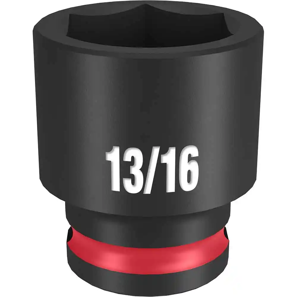 MILWAUKEE SHOCKWAVE 3/8" Drive 13/16" Standard 6 Point Impact Socket 49666111