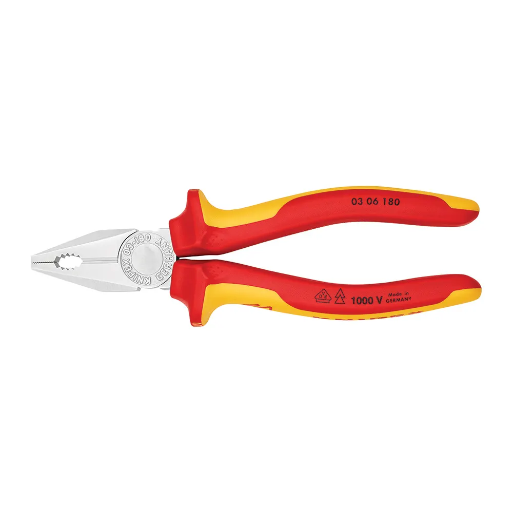 KNIPEX 180mm 1000V Combination Plie 0306180