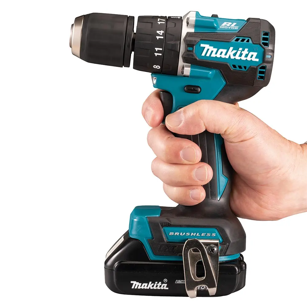 MAKITA 18V Brushless Sub-Compact Hammer Driver Drill Skin DHP487Z