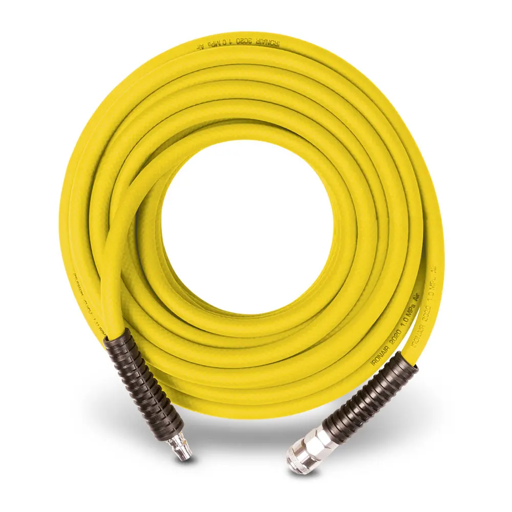 IRONAIR 10m Hi-Flex Air Hose with Nitto Type Fittings PVCT10014510NCO