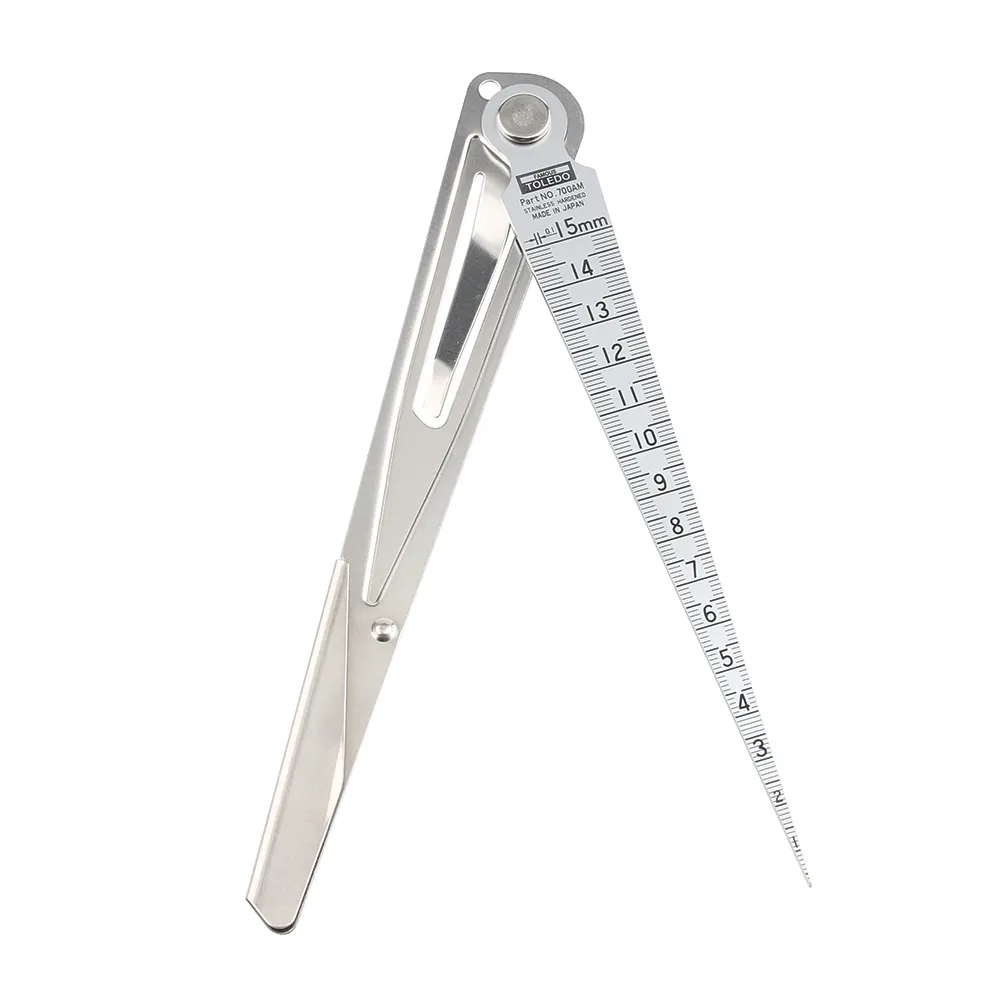 TOLEDO 1-15mm Taper Gauge With Metal Case 700AM