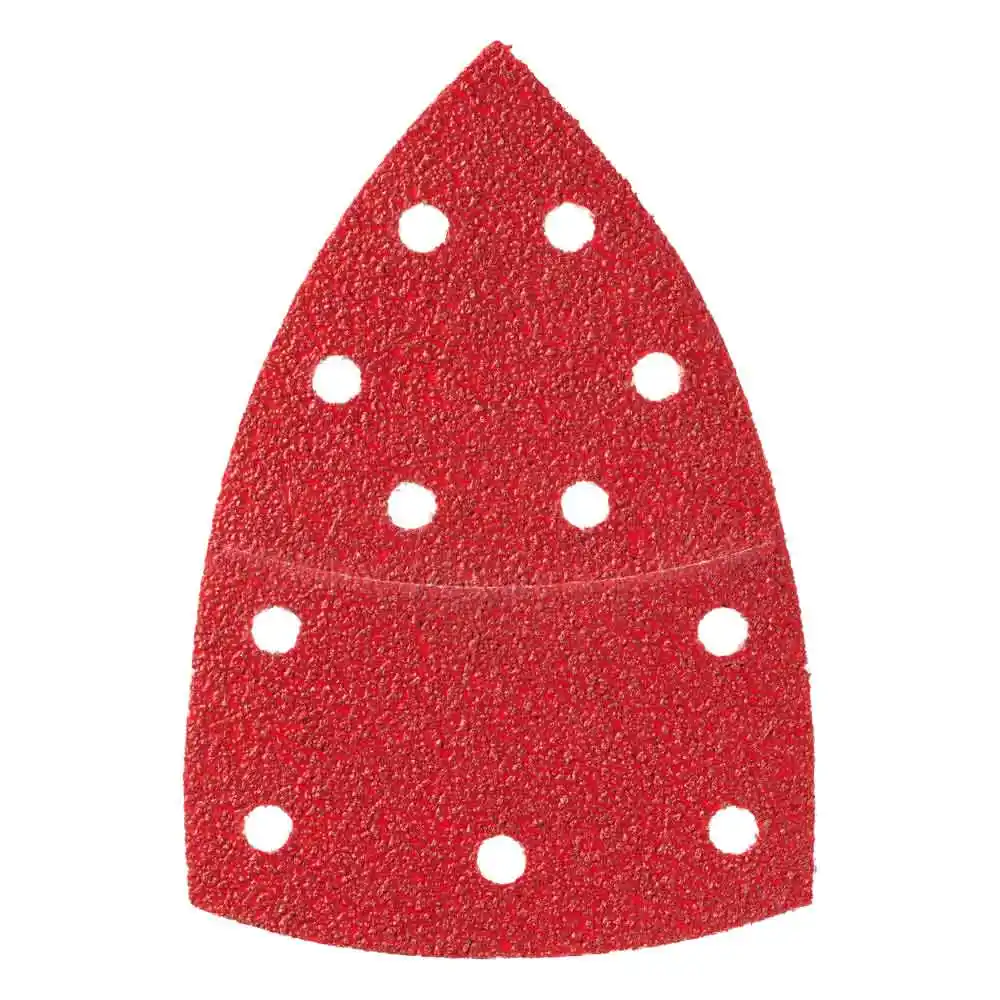 DIABLO 93mm / 102 x 62mm 120-Grit Hook & Loop Detail Sanding Sheet for All Surface - 10 Piece 2608F01182
