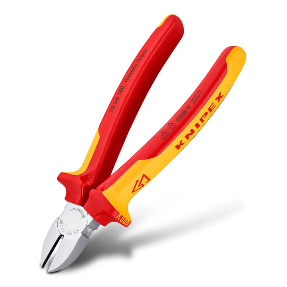 KNIPEX 180mm Diagonal Cutter Plier 7006180SB