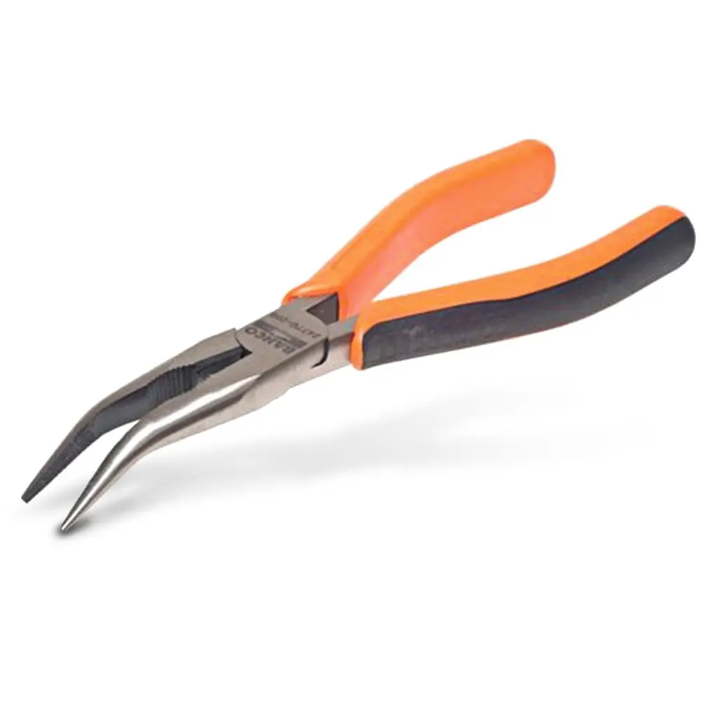 BAHCO 210mm 45° Bent Tip Snipe Nose Pliers 2477G200
