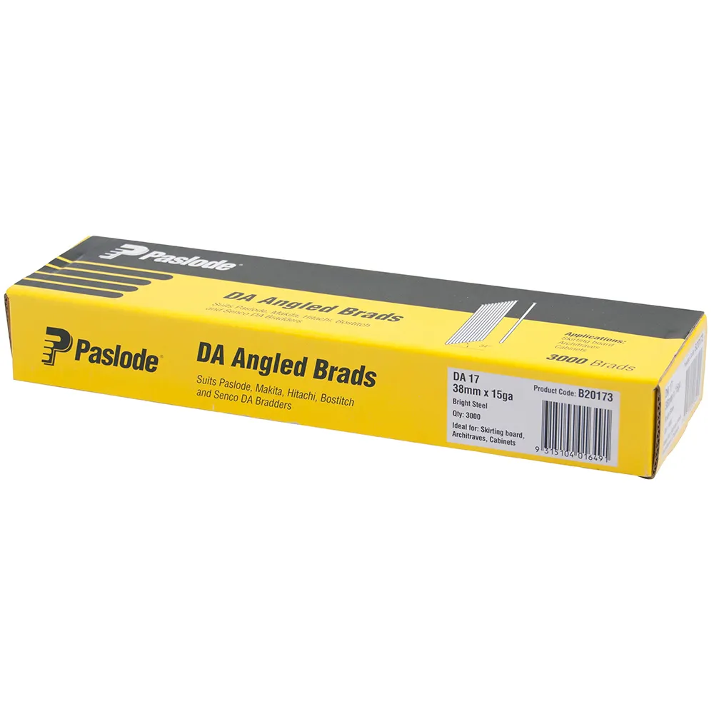 PASLODE 38mm Angled Nail Fastener 3000 Pack B20173