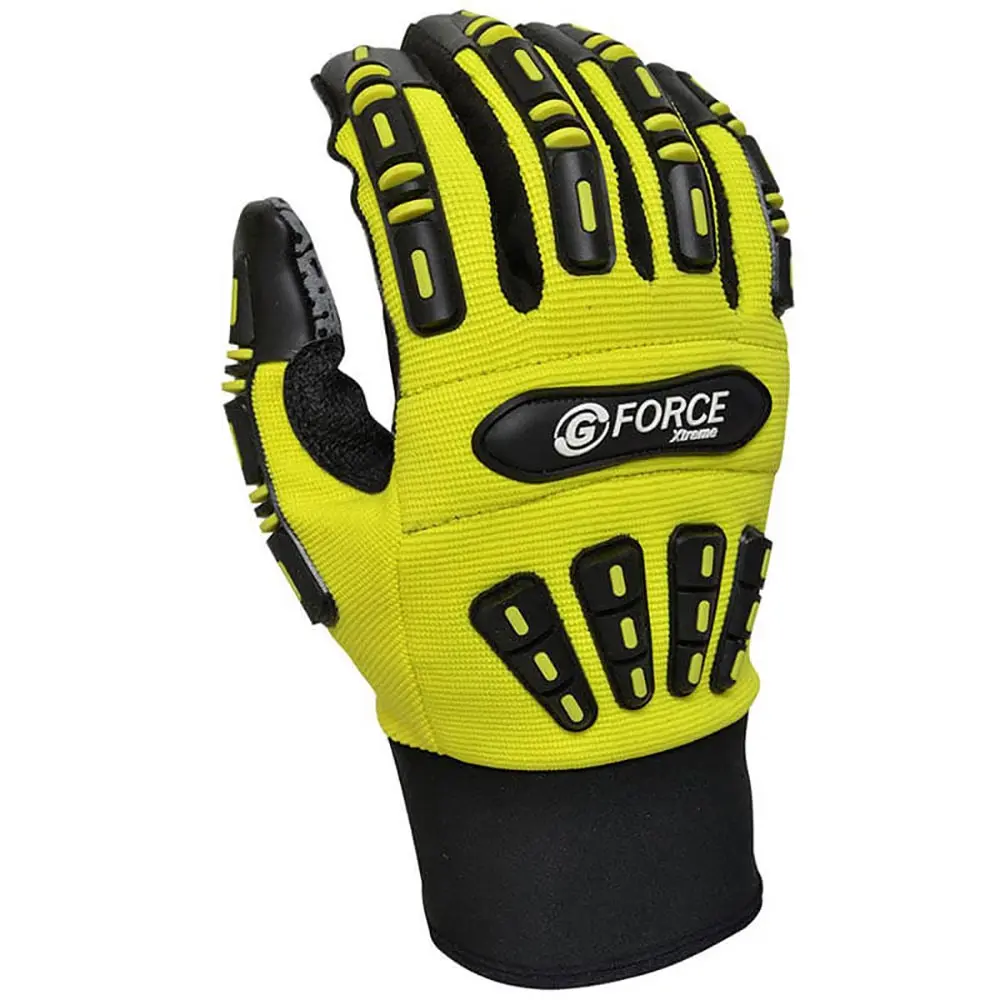 MAXISAFE G-Force Xtreme Mechanics Glove with TPR back GMX283