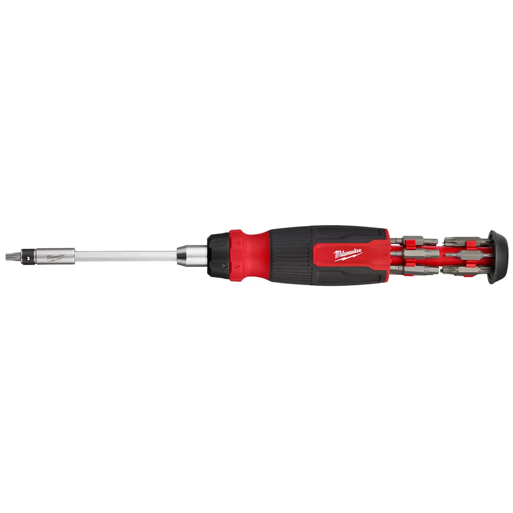 MILWAUKEE 27-in-1 Ratcheting Security Multi-Bit Screwdriver 48222912