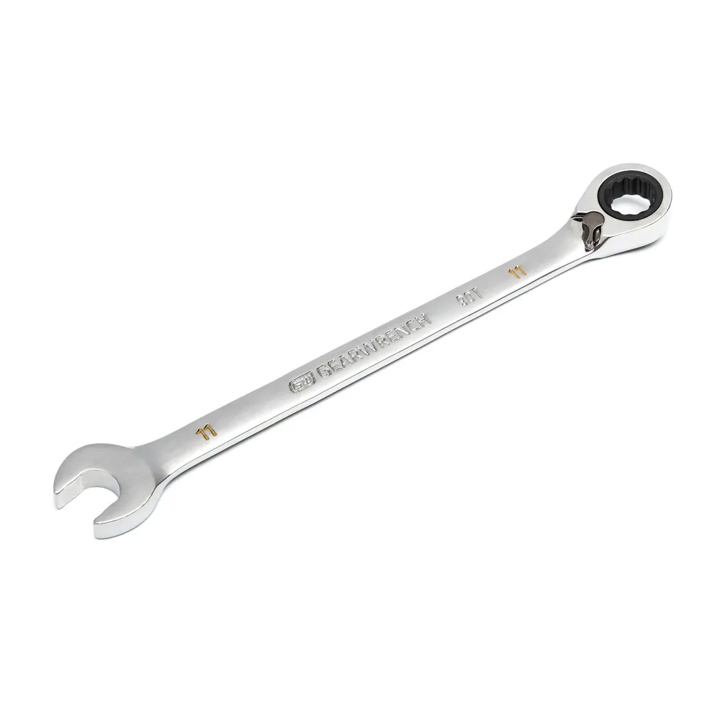 GEARWRENCH 11mm 90T R/OE Ratcheting Reversible Combination Wrench 86611