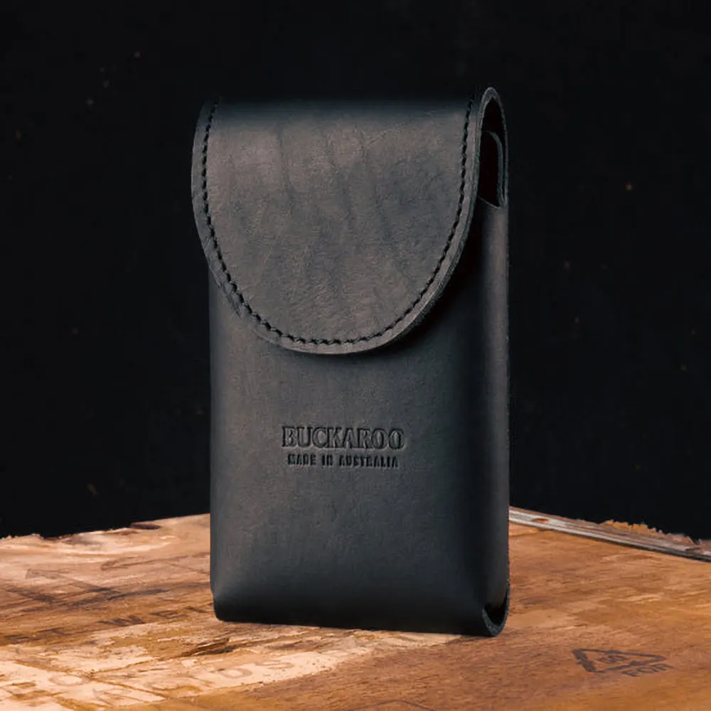 BUCKAROO Leather Phone Tool Holder Large HPP