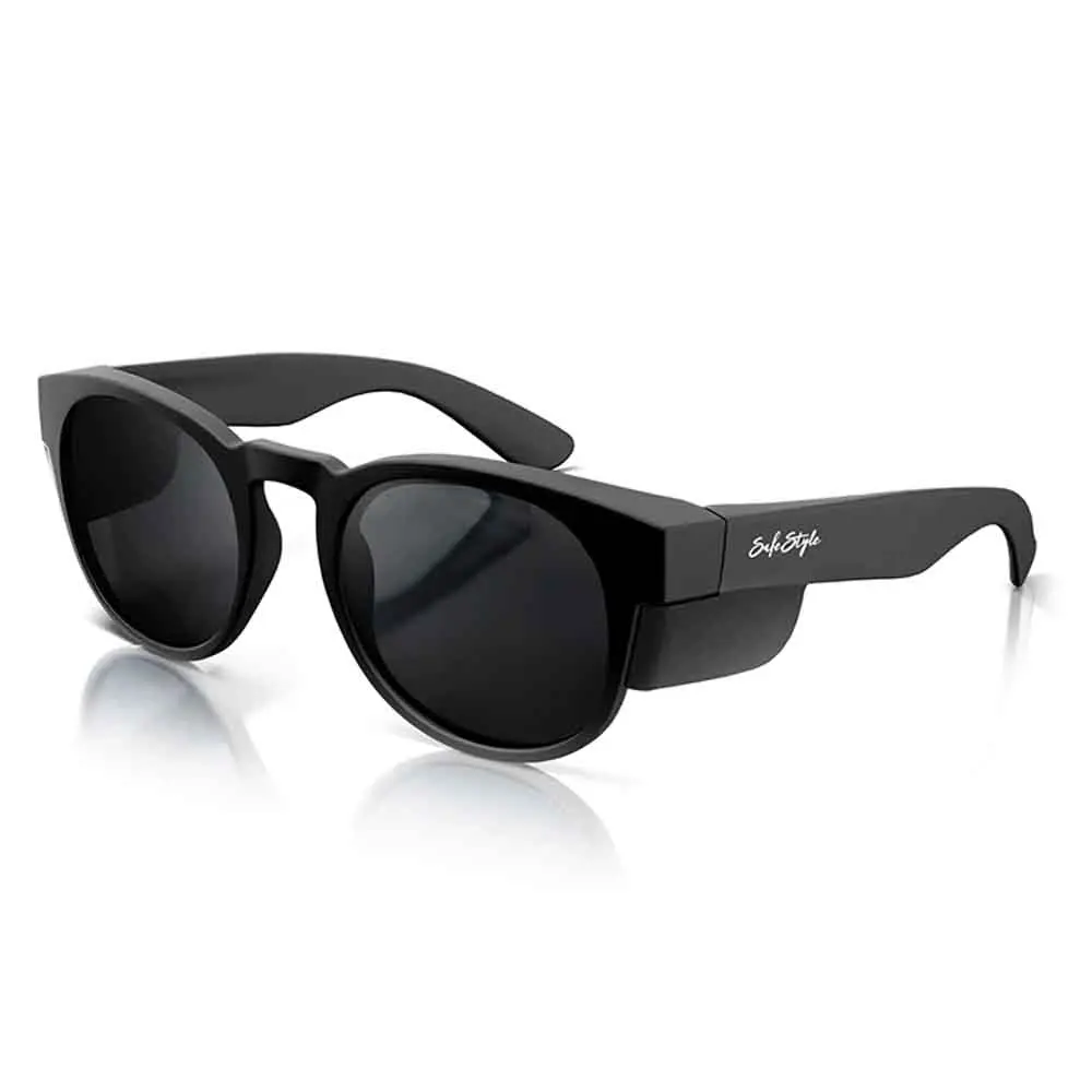 SAFESTYLE Cruisers Matte Black Frame UV400 Polarised Lens CRMBP100