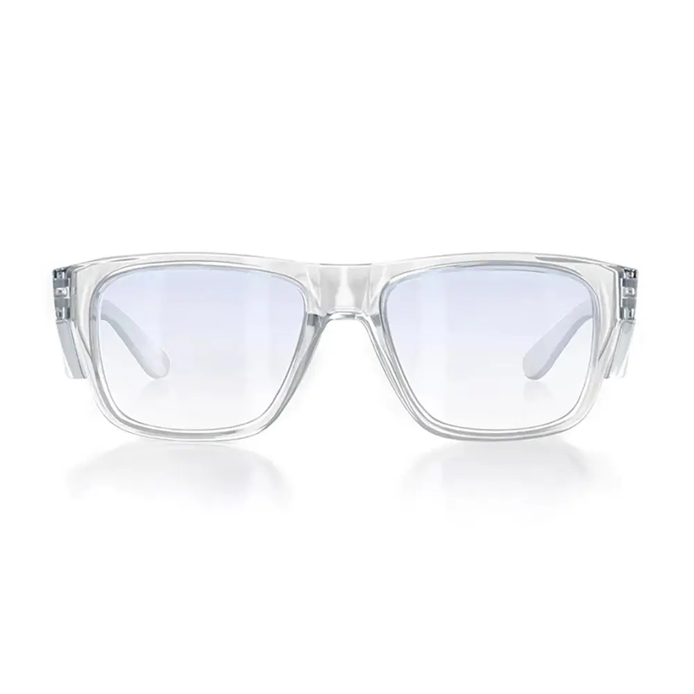 SAFESTYLE Fusions Clear Frame Blue Light Lens Safety Glasses FCB100