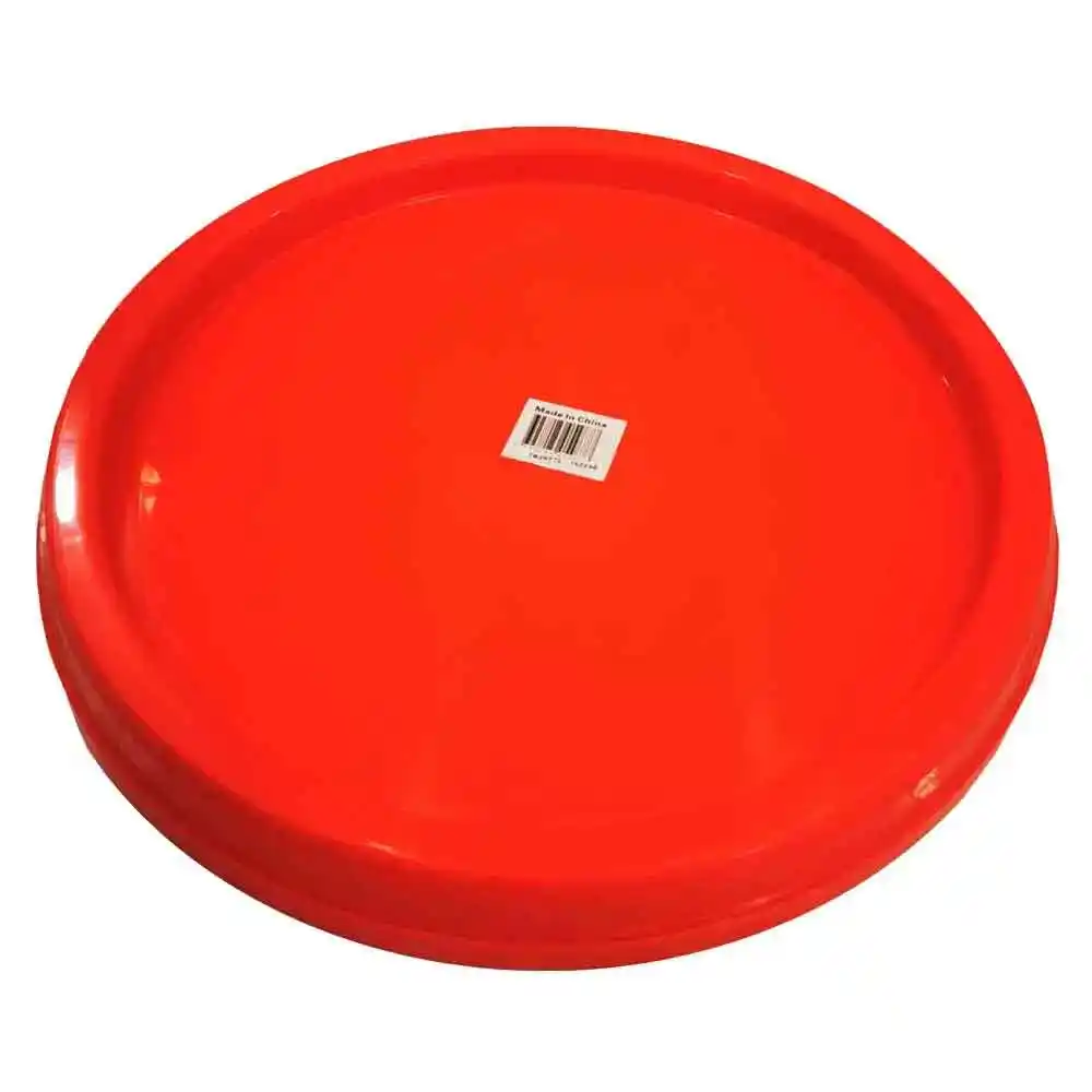 TOTALTOOLS 20L Plastic Lid Tradie Bucket - Red TB20TLS2