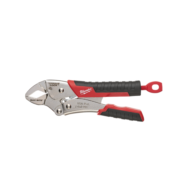 MILWAUKEE 178MM (7") TORQUE LOCK MAX BITE CURVED JAW LOCKING PLIERS 48223707