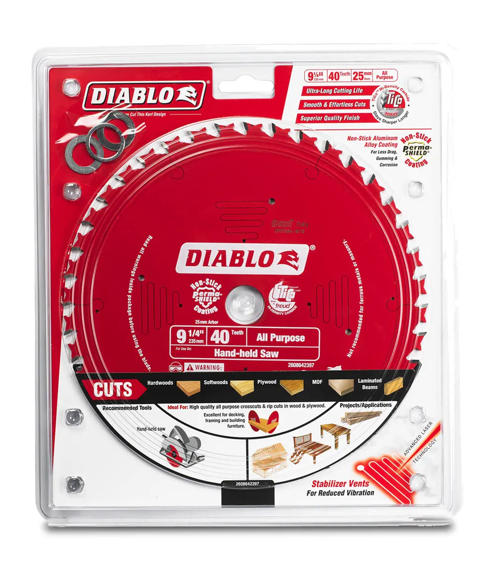 DIABLO 235mm 40T General purpose Saw Blade 2608642397