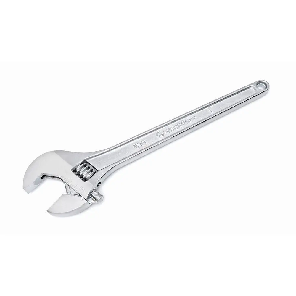 CRESCENT 15inch Adjustable Tapered Handle Wrench - Carded AC215VS