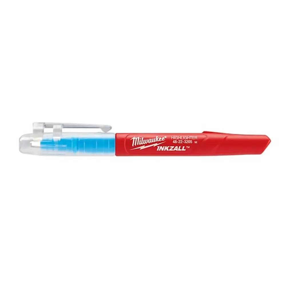 MILWAUKEE 5Pk Inkzall Color Jobsite Highlighter 48223206