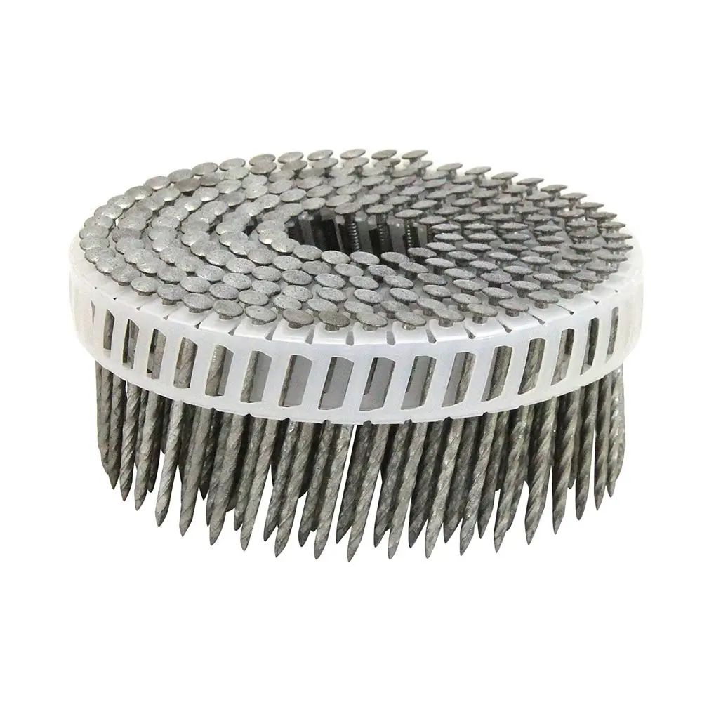 AIRCO Decking Coil Nail Screw Shank Hot Dipped Galvanised - 52mm Box of 1800 YF52254