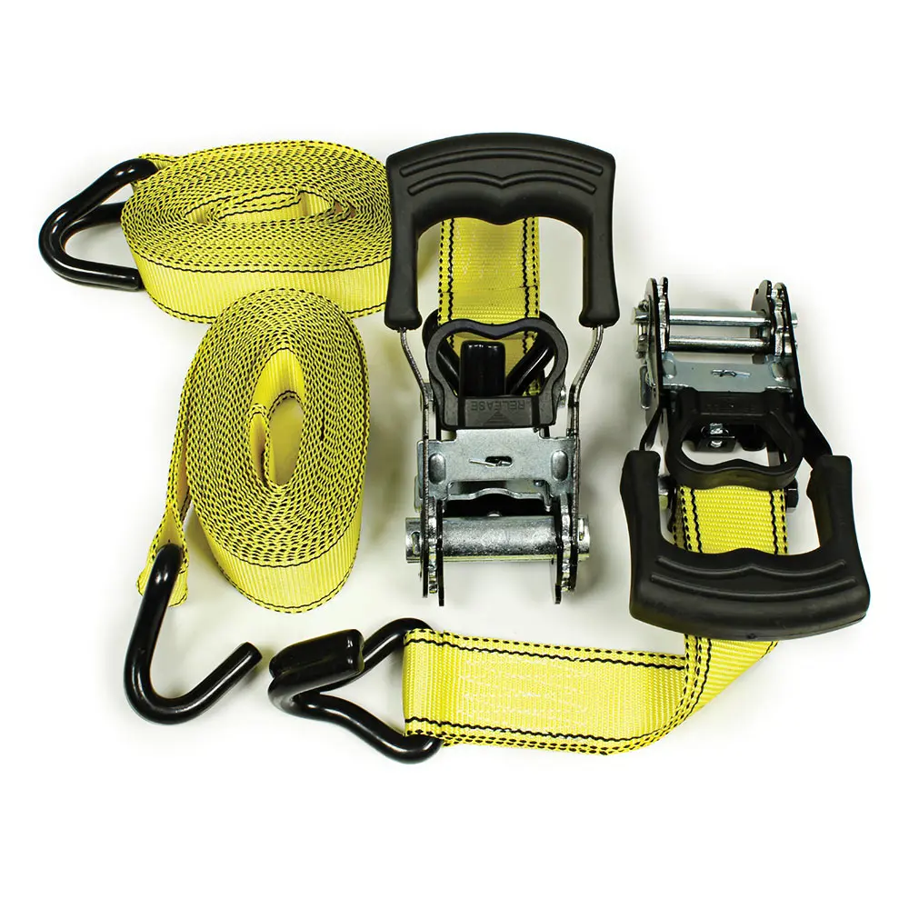 GUARDALL 38mm x 4.8m 680kg 2Pk Ratcheting Strap GRSPR02