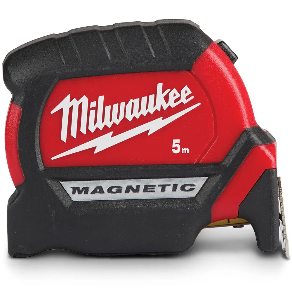 MILWAUKEE 5m x 25mm Compact Magnetic Tape Measure 48220505