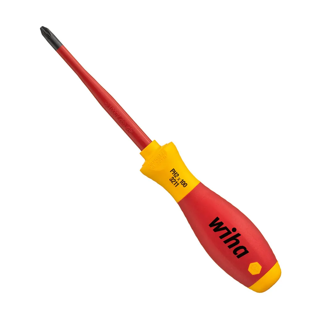 WIHA 100mm Phillips #2 Insulated Screwdriver 41212