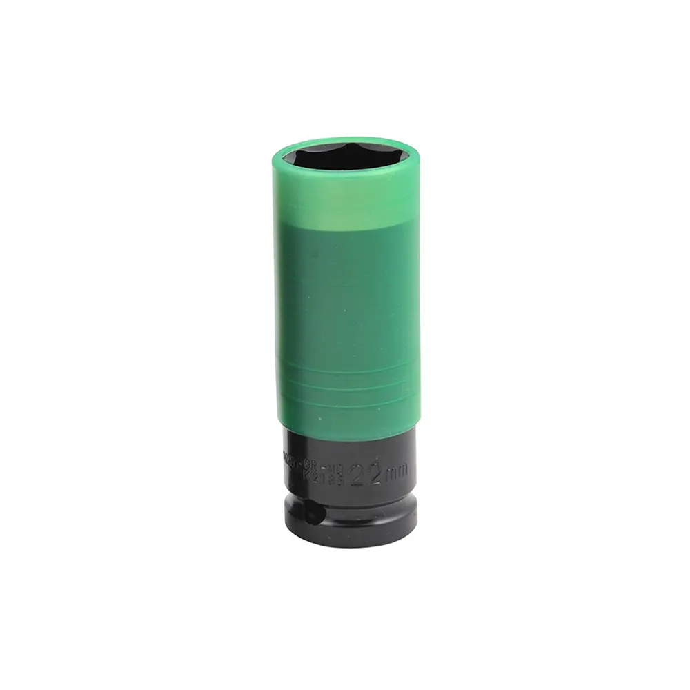 KINCROME 1Inch Drive 22mm Wheel Impact Socket - Green K2185