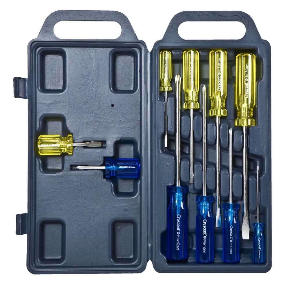 CRESCENT 10 Pc. Diy Screwdriver Set  CSDSET10