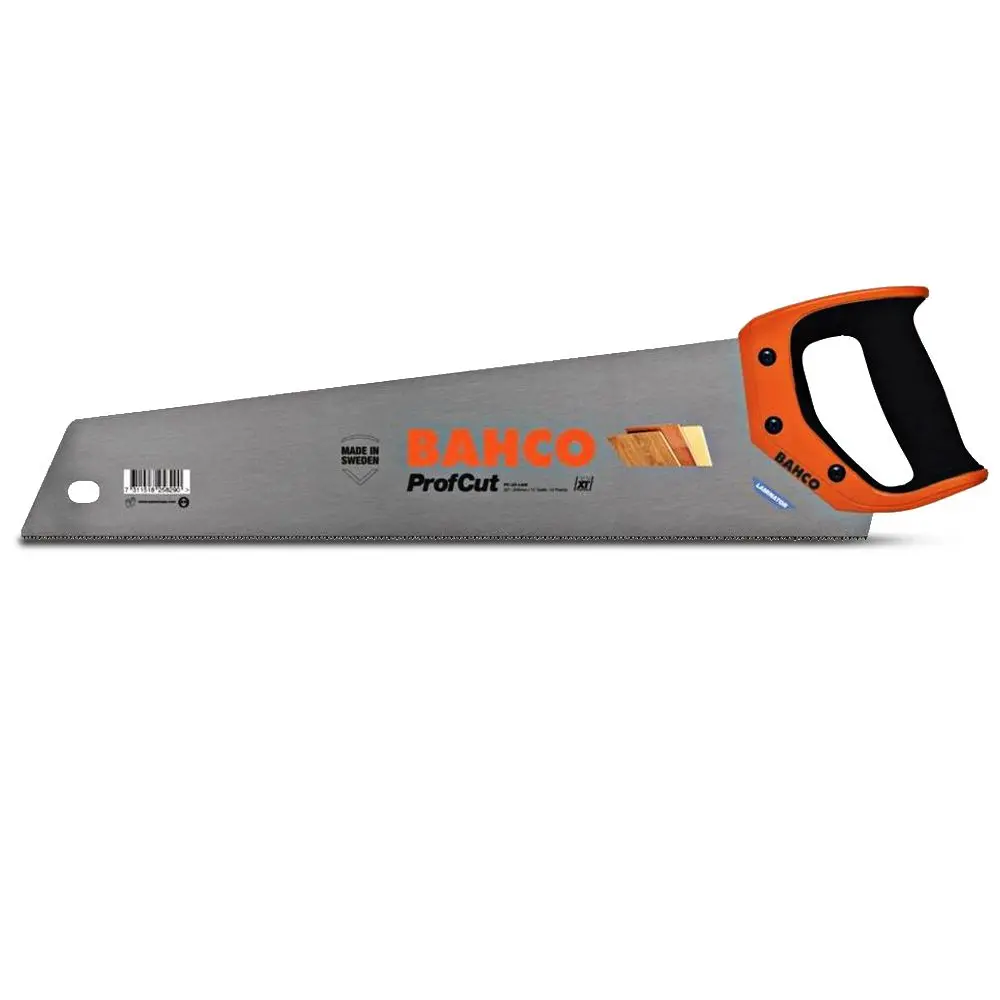 BAHCO PROFESSIONAL CUT LAMINATE SAW, 500MM, XT- 11/12 TPI, FOR LAMINATE + WOODEN FLOORING PC20LAM