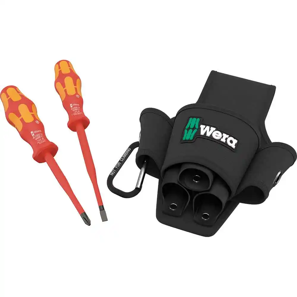 WERA Pouch Belt With Screwdriver Set - 2 Piece WER300307