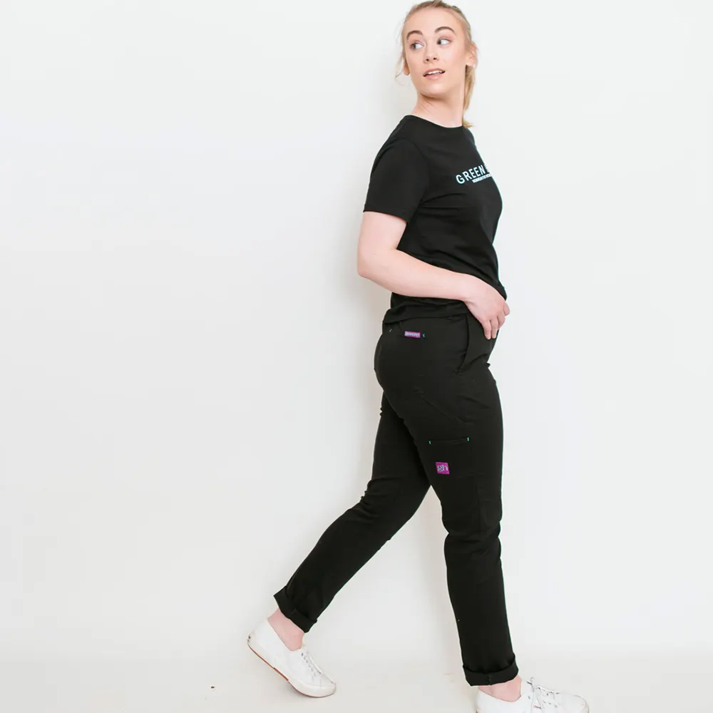 GREEN HIP High Rise Pants Original Black P-ORIG-BLK 06