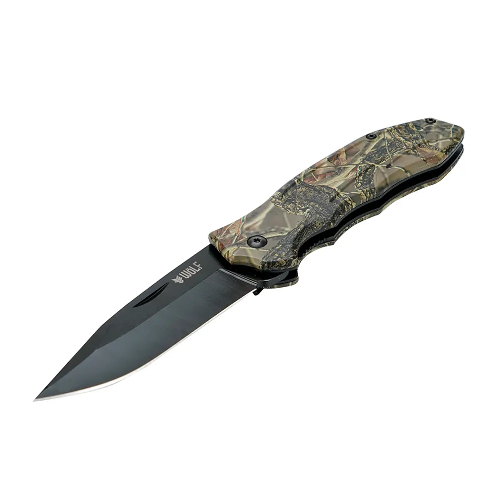 WoLF 2 Piece Camo Multi Tool & Knife Set WKM003