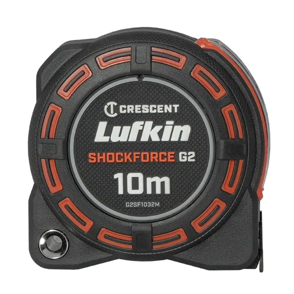 CRESCENT LUFKIN 10m x 32mm Shockforce Gen 2 Tape Measure - Yellow G2SF1032M