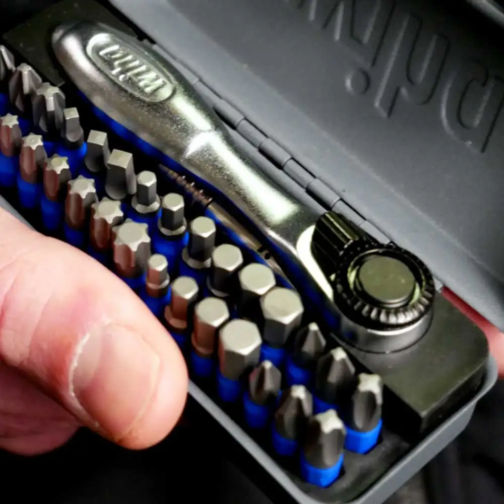 WIHA 1/4" Offset Ratchet & Screwdriver Set - 32 Piece 76889