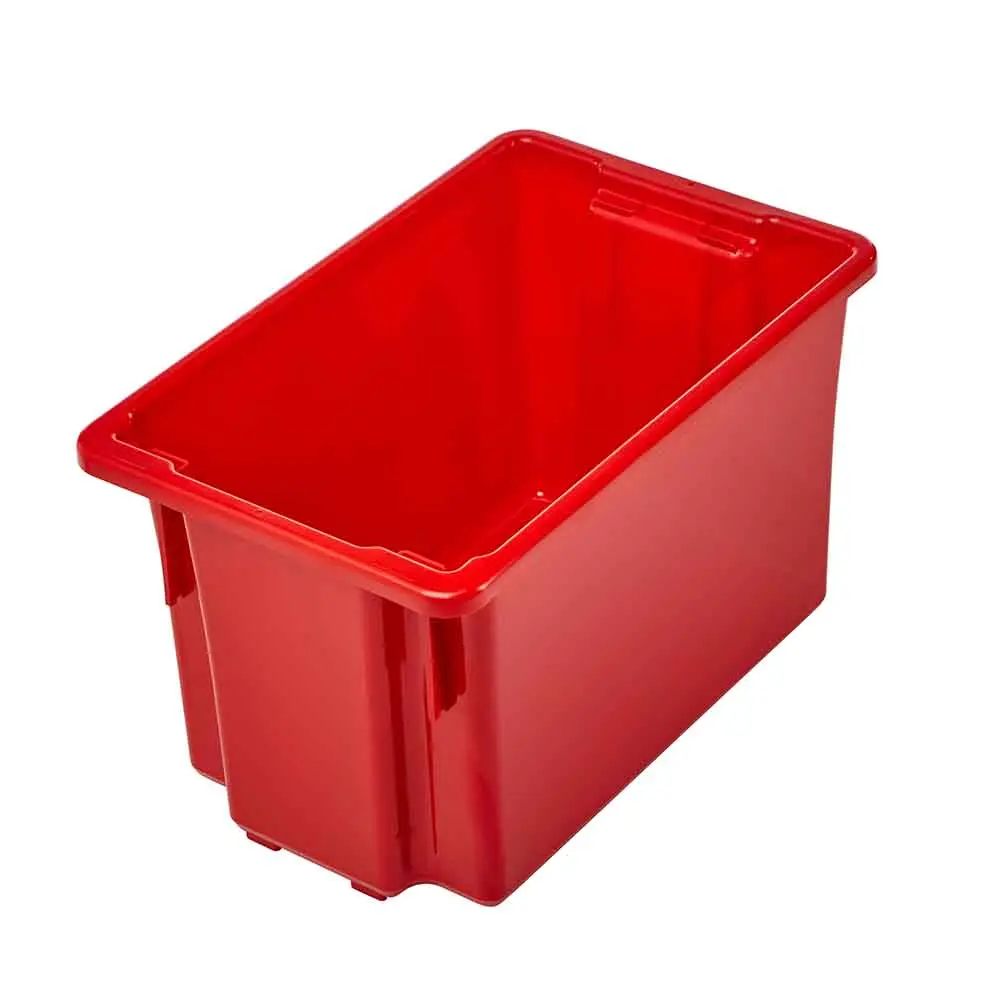 FISCHER 68l Red Stack & Nest Storage Tub F1H-192R