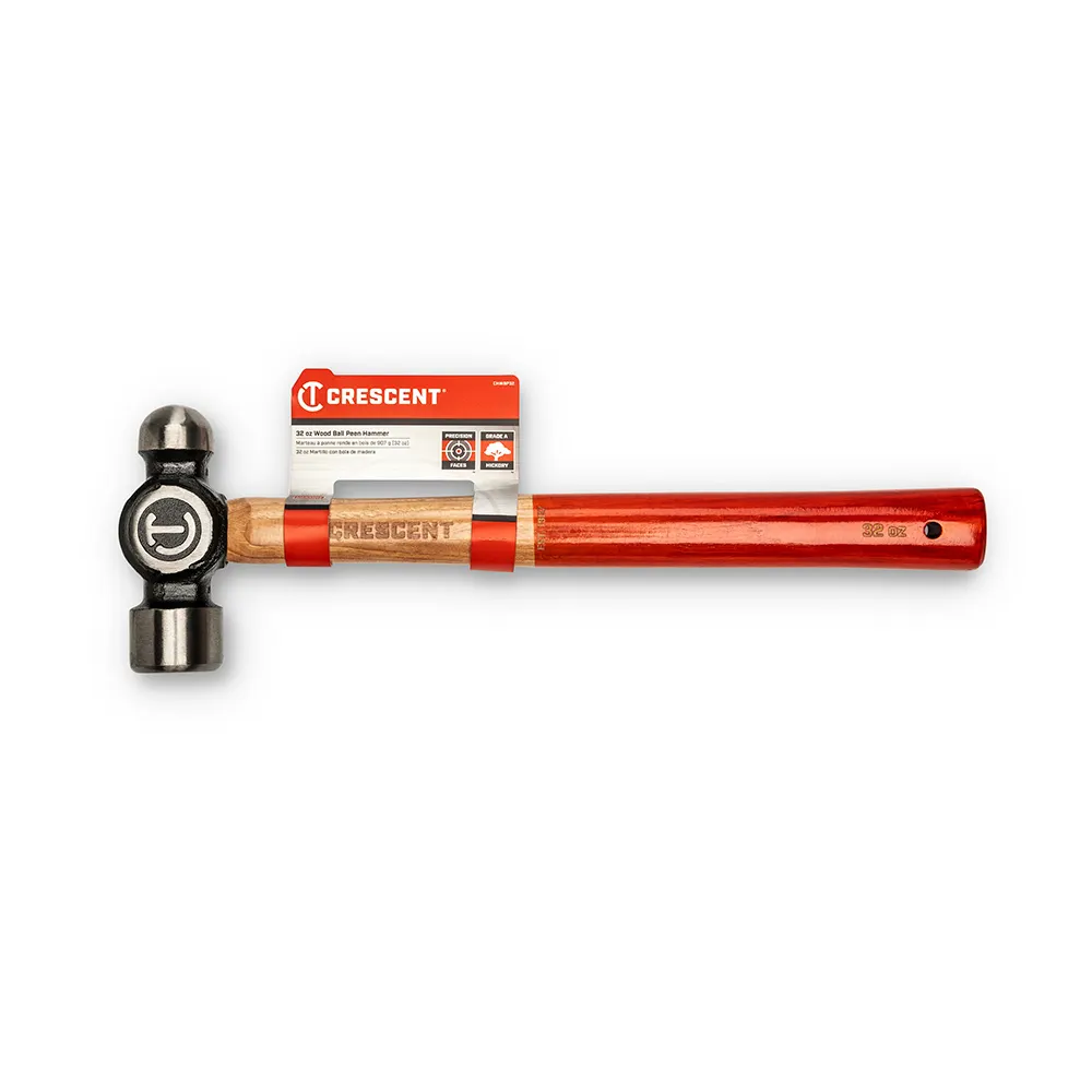 CRESCENT 32oz Ball Pein Wood Hammer CHWBP32