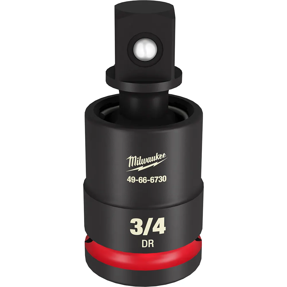 MILWAUKEE SHOCKWAVE 3/4" Drive Impact Socket Universal Joint 49666730